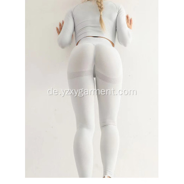 Slim Fit atmreable nahtloser Yoga -Kleidung